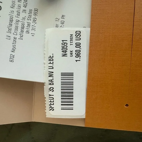 Louis Vuitton Speedy Bandouliere 35 Damier Ebene - Picture 14 of 16